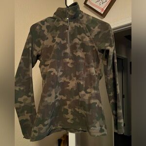 Eddie Bauer Women's Fleece Quarter Zip Jacket
Camo Size XS